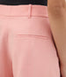 Another Tomorrow Linen Bermuda Pant in Seashell Pink – Linen Women's Trousers