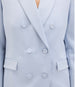 Another Tomorrow Double Breasted Jacket in Sky – Wool Women's Jacket