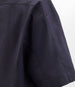 Another Tomorrow Poplin Short Sleeve Shirt in Midnight – Cotton Women's Trousers