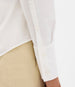 Another Tomorrow Poplin Bias Shirt in White – Cotton Women's Top