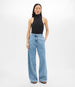 Another Tomorrow Carpenter Denim Pant in Light Blue Wash – Denim Women's Trousers