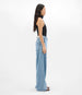Another Tomorrow Carpenter Denim Pant in Light Blue Wash – Denim Women's Trousers