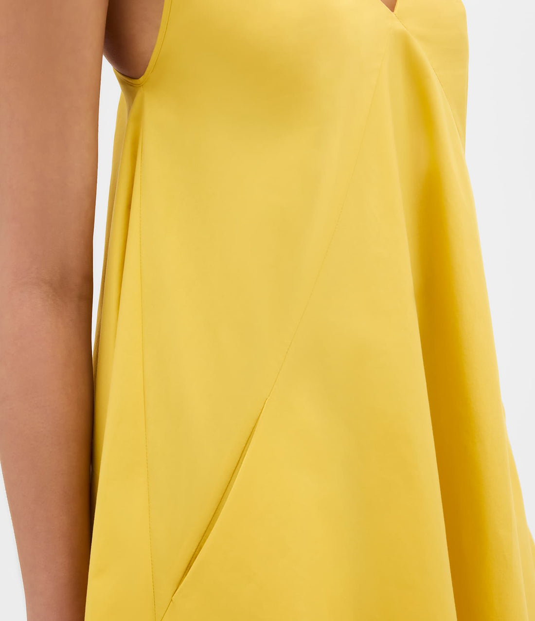 Another Tomorrow Flare Sun Dress in Sun – Cotton Women's Dress