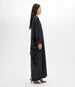 Another Tomorrow Voile Caftan in Black – Cotton Women's Dress