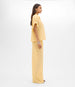 Another Tomorrow Voile Short Sleeve Shirt in Mimosa – Cotton Women's Trousers