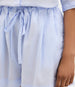 Another Tomorrow Voile Drawcord Short in Sky – Cotton Women's Trousers
