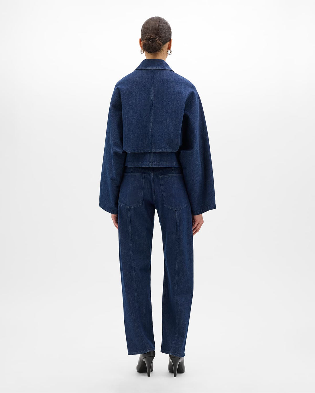 Denim Blouson | Indigo