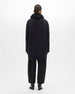 Fur Collar Balmacaan | Black