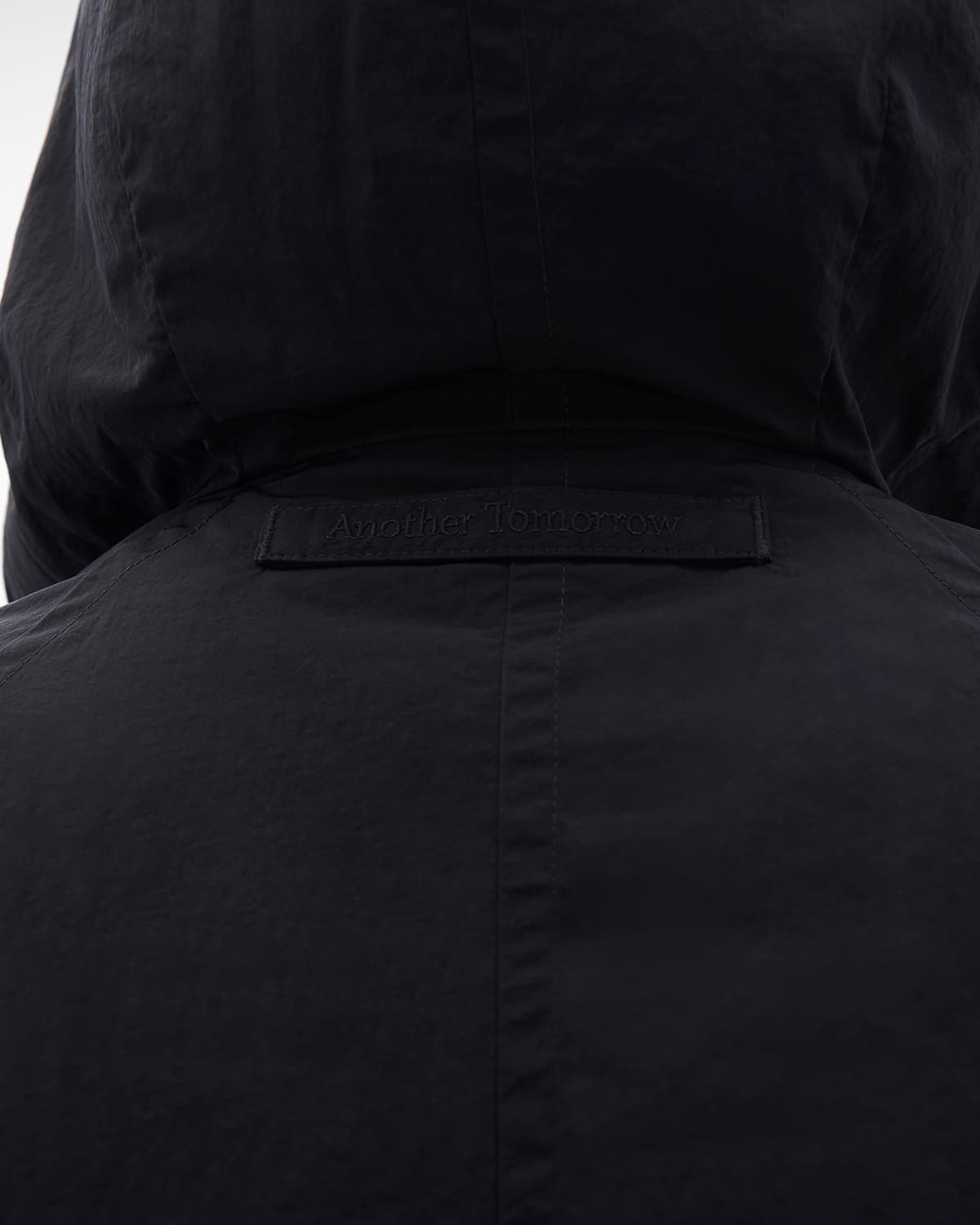 Recycled Nylon Short Blouson | Black