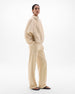 Recycled Nylon Short Blouson | Sand