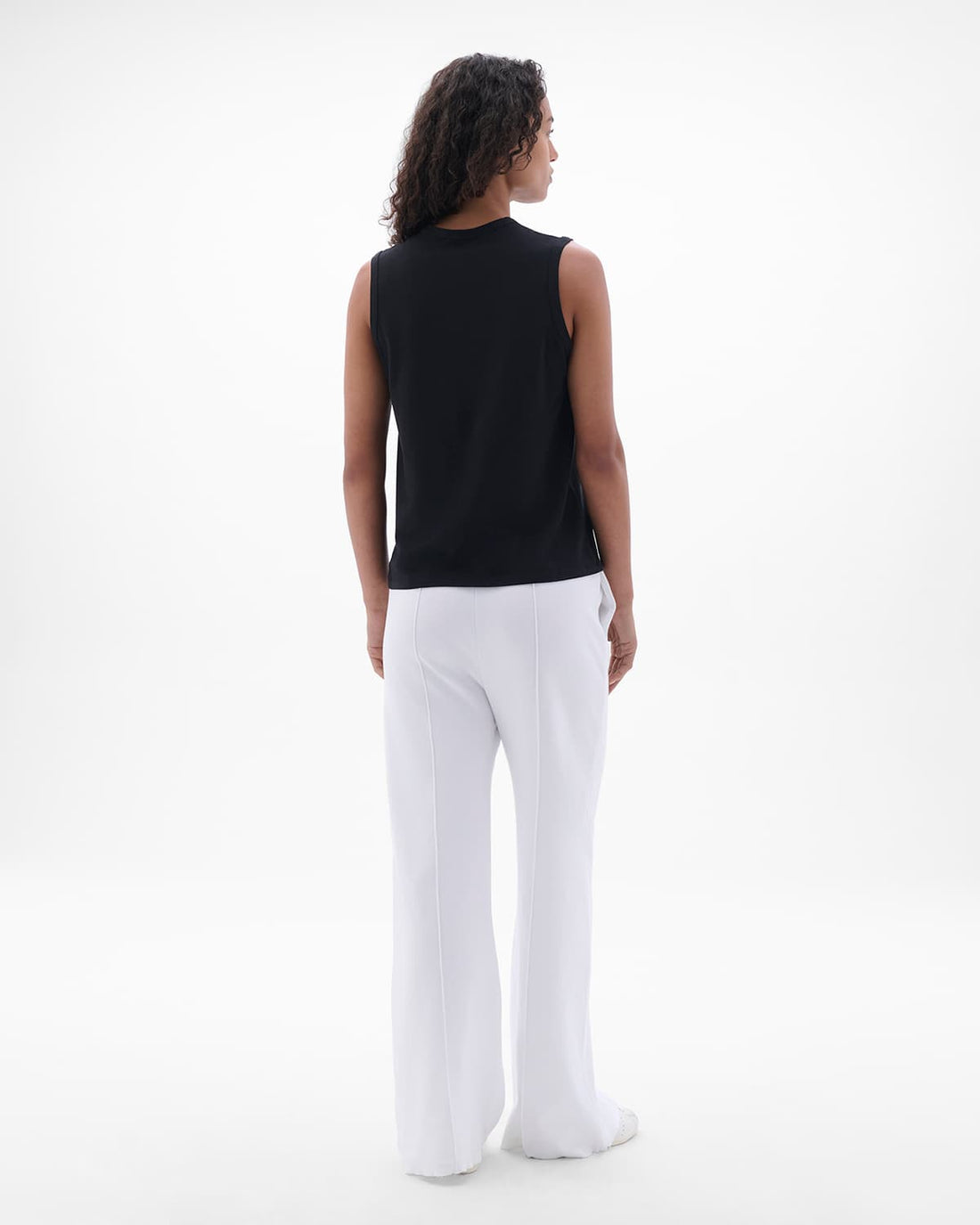 Sleeveless Tee | Black