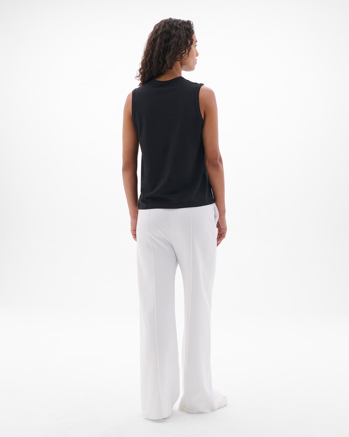 Sleeveless Tee | Black