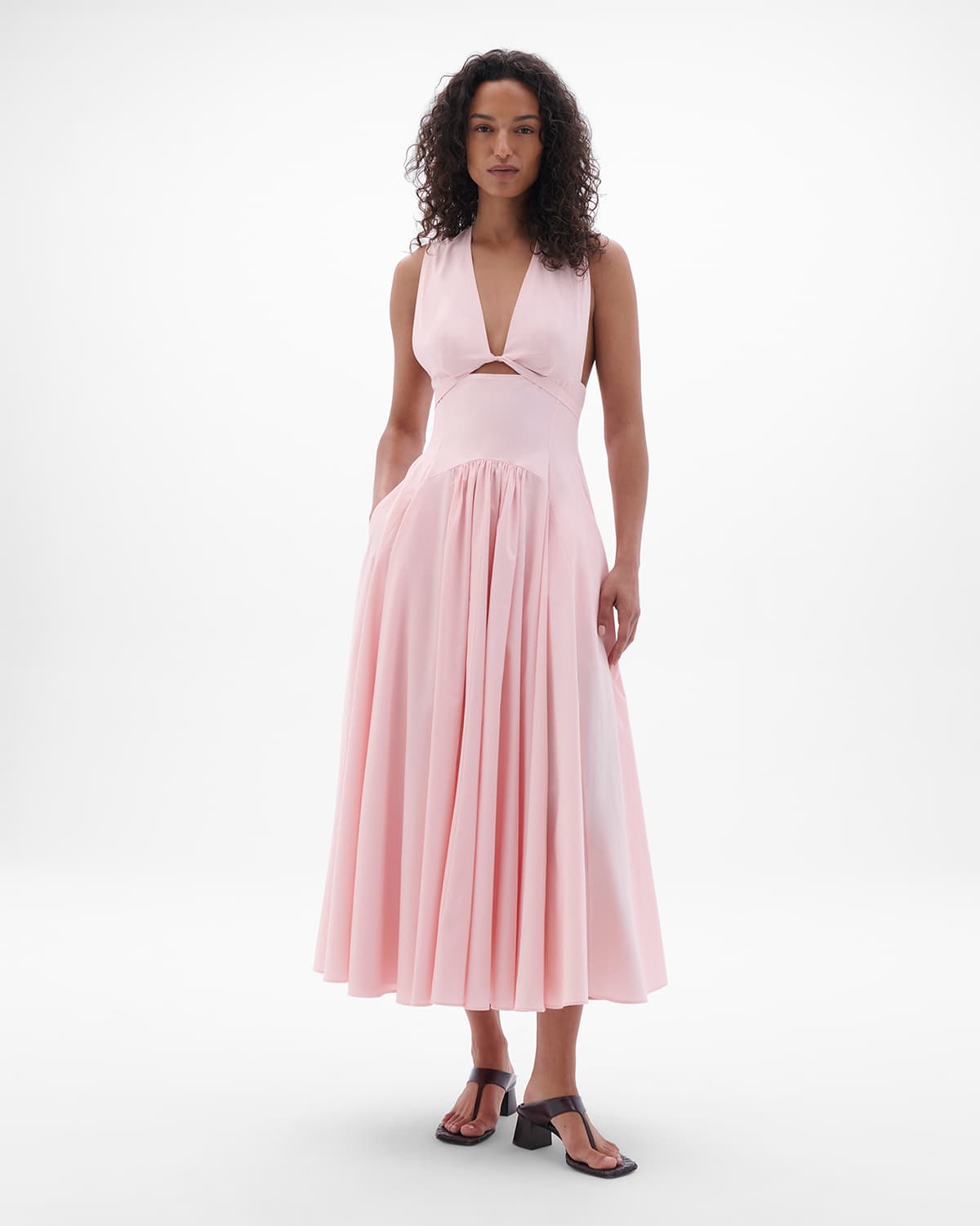 Cutout Circle Dress | Quartz