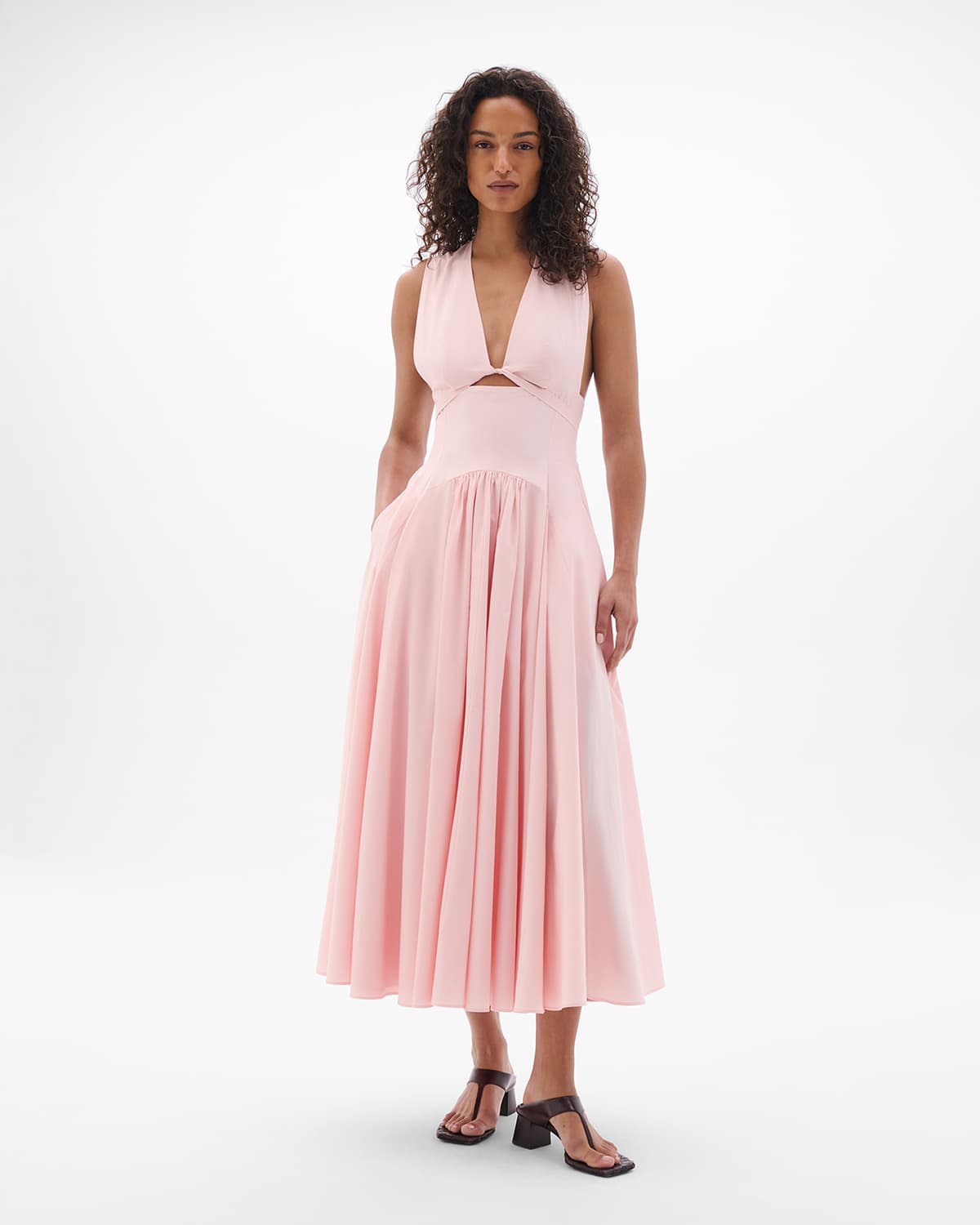 Cutout Circle Dress | Quartz