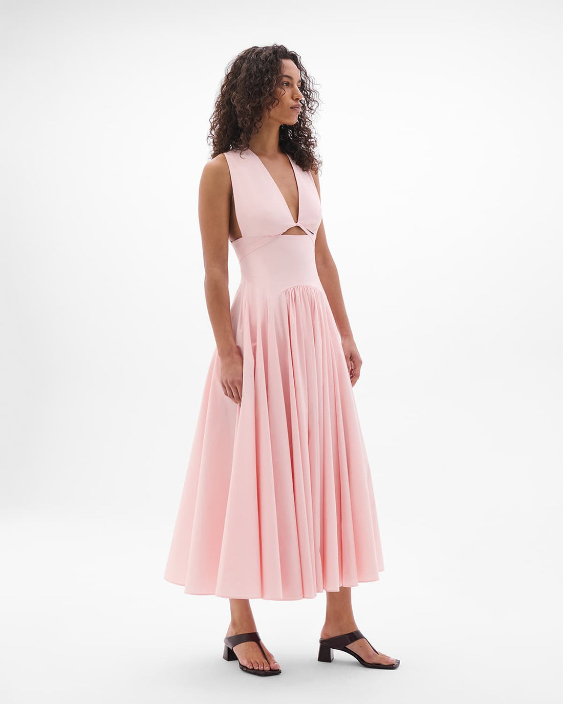 Cutout Circle Dress | Quartz