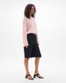 Draped Knit Sweater | Quartz