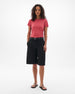 Crew Neck Tee | Rhubarb