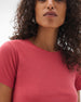 Crew Neck Tee | Rhubarb