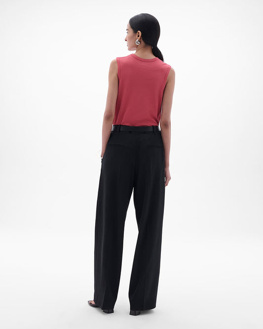 Sleeveless Tee | Rhubarb