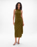 Sarong Tie Dress | Moss