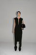 Cape Back Sheath Dress - Resale | Black