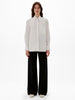 Another Tomorrow Men’s Shirt in White – Cotton Women's Top