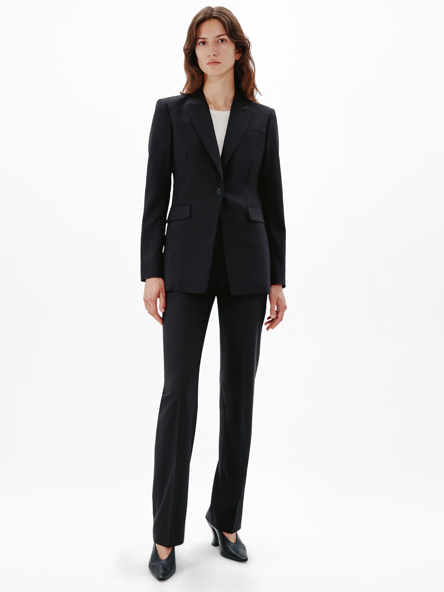 Single Button Jacket | Black