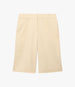 Another Tomorrow Bermuda Short in Sand – Cotton Women's Trousers