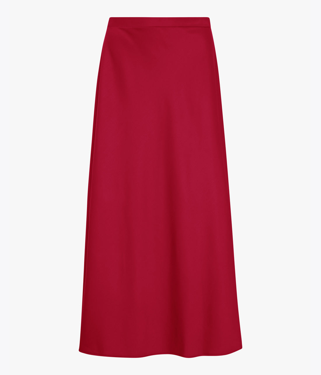 Another Tomorrow Bias Skirt in Pinot Noir – Wool Women's Skirt