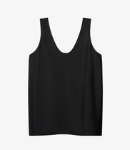 Silk Tank | Black