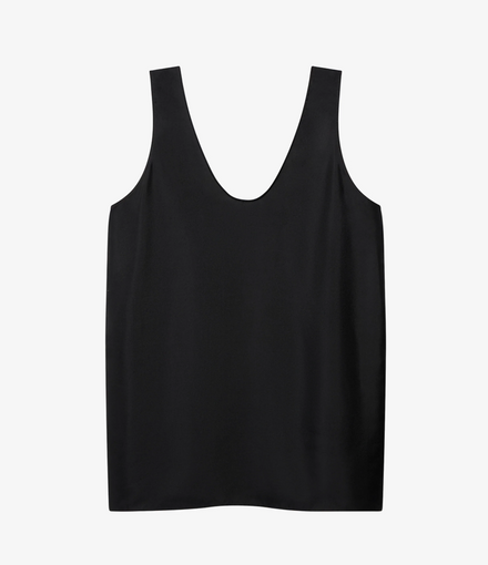 Silk Tank | Black