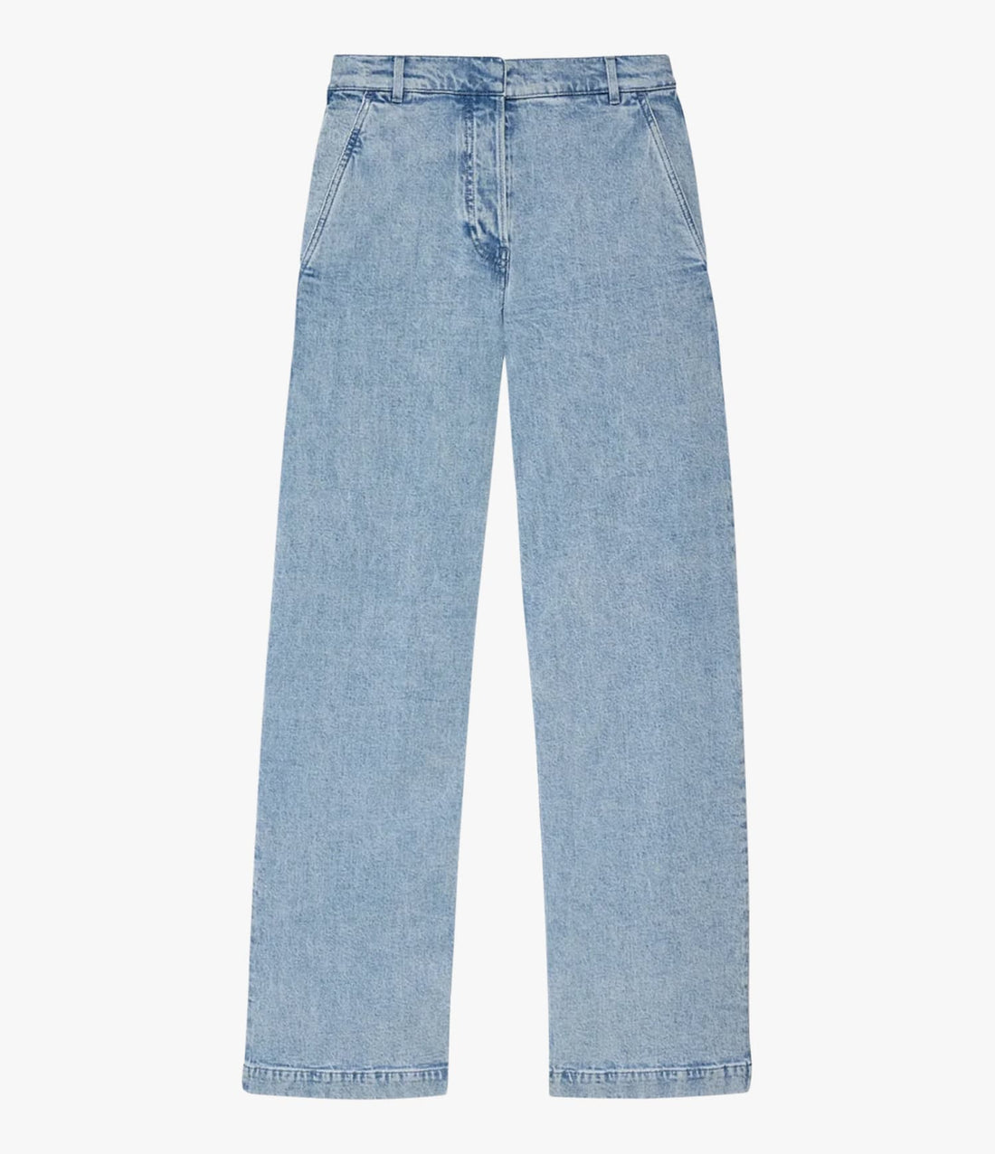 Boyfriend Denim Pant | Light Blue Wash