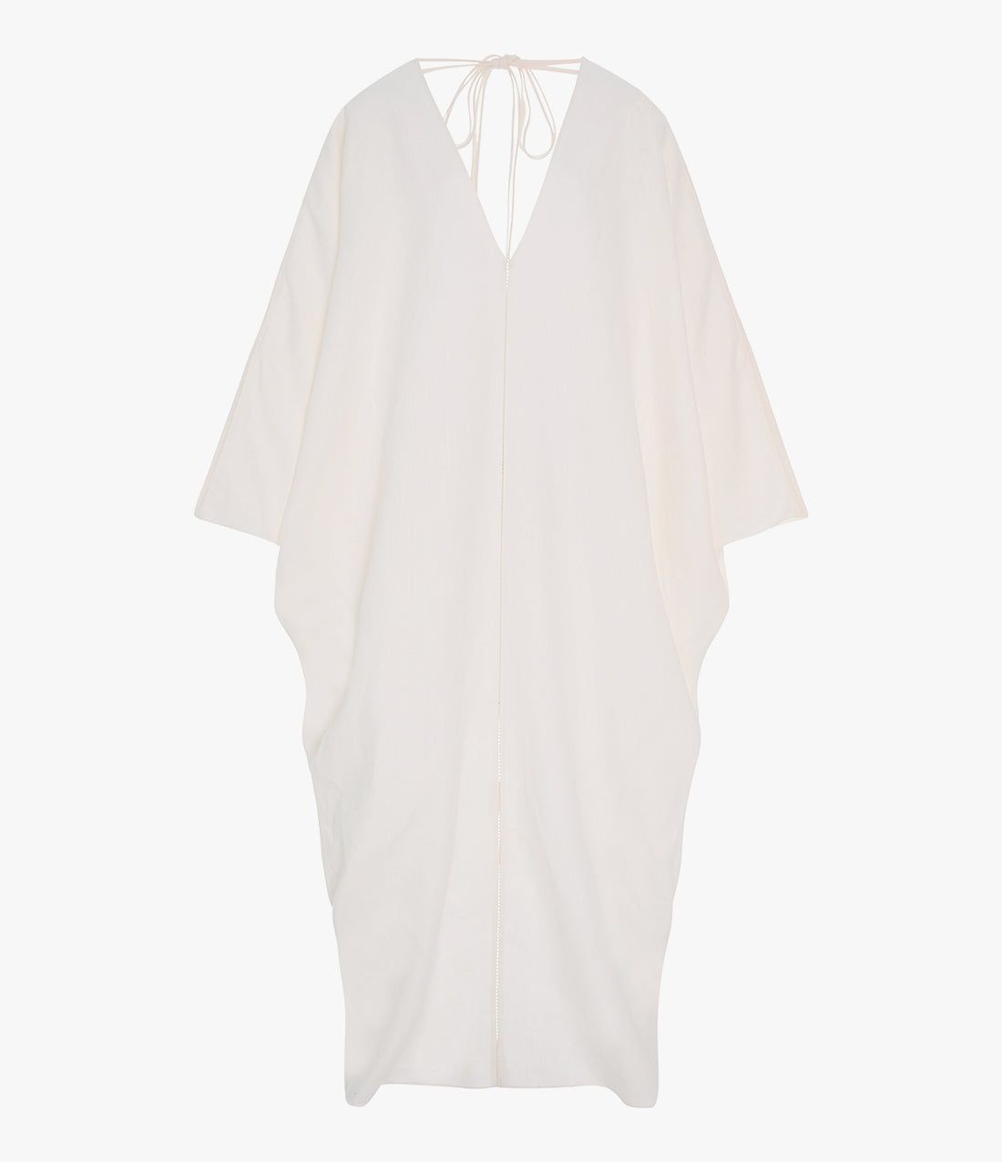 Another Tomorrow Hemp Caftan in White – Hemp Women's Dress