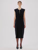 Cape Back Sheath Dress - Resale | Black