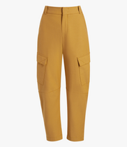 Curved Cargo Pant | Goldenrod