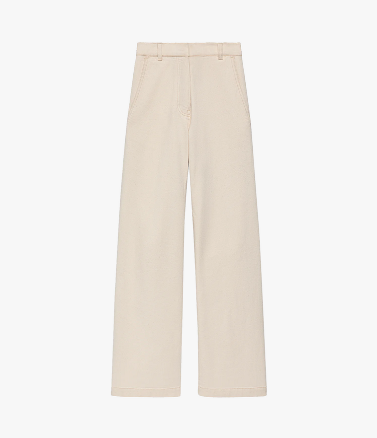 Carpenter Denim Pant in ecru