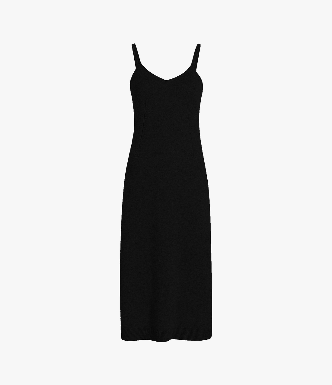 Cashmere Slip Dress | Black