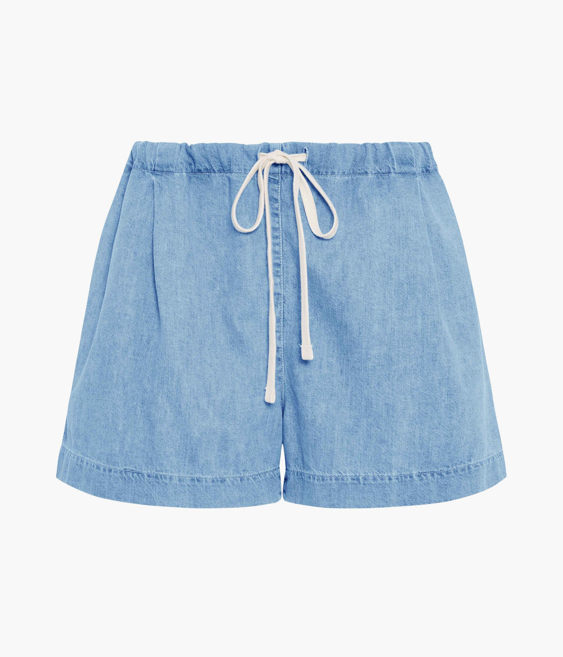 Chambray Drawcord Short | Light Blue Wash