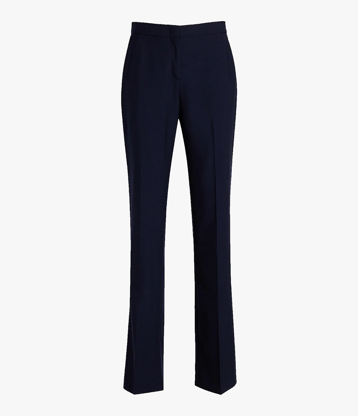 Another Tomorrow The Classic Trouser in Navy – Wool Women's Trousers