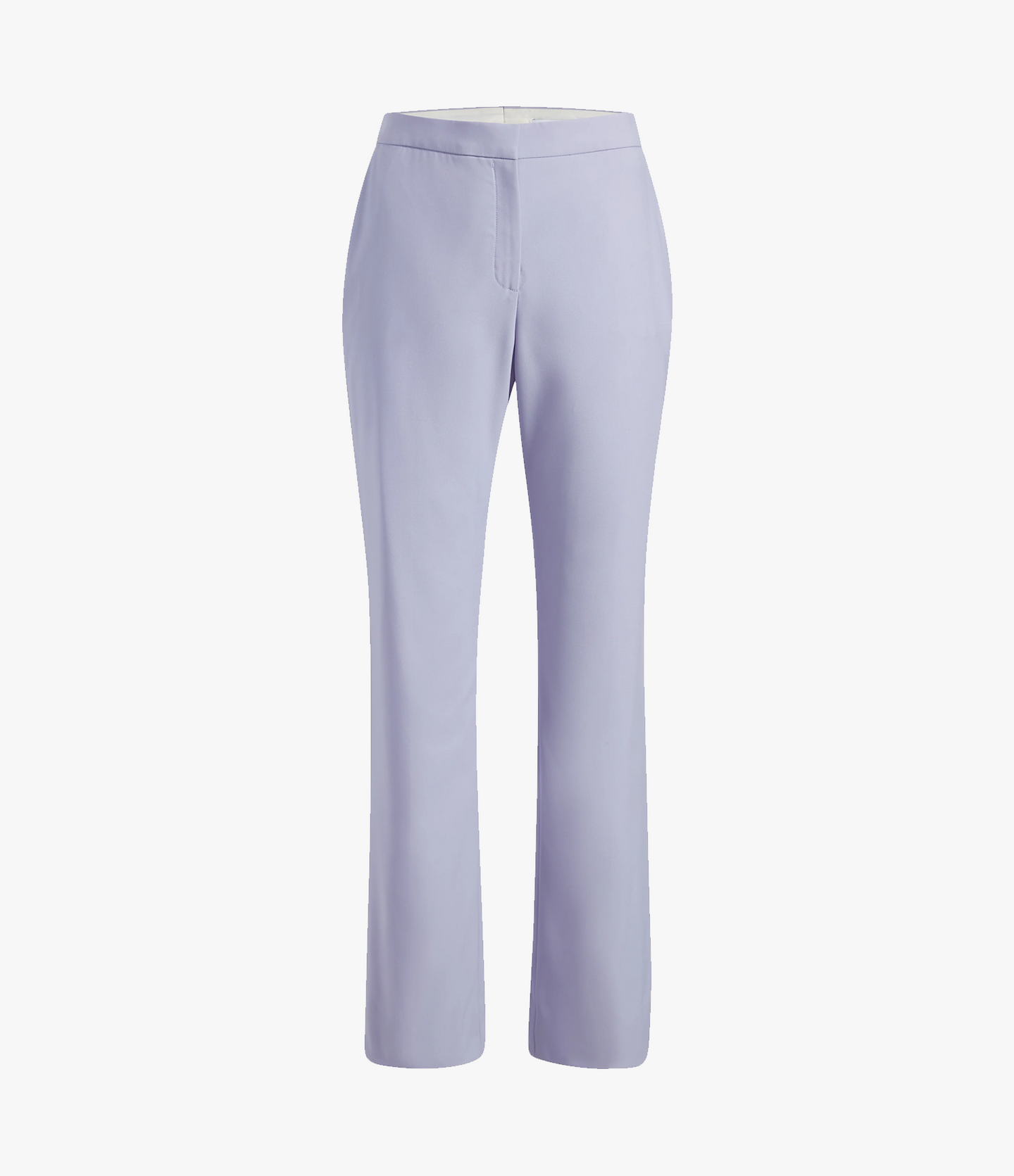 Another Tomorrow Classic Trouser in Lilac – Wool Women's Trousers