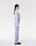 Another Tomorrow Classic Trouser in Lilac – Wool Women's Trousers