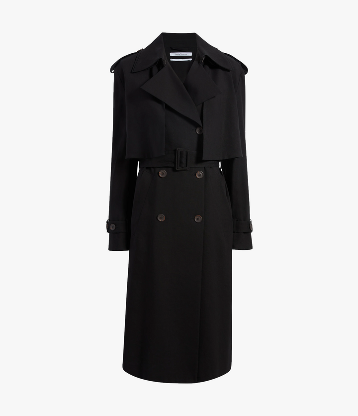 Convertible Trench in black