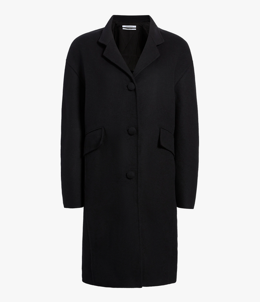 Cocoon Coat Long | Black – Another Tomorrow