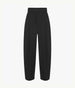 Cropped Tapered Trouser | Black