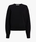 Cashmere Knit Sweatshirt | Black