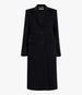 Another Tomorrow Cashmere Tailored Coat in Black – Cashmere Women's Outerwear
