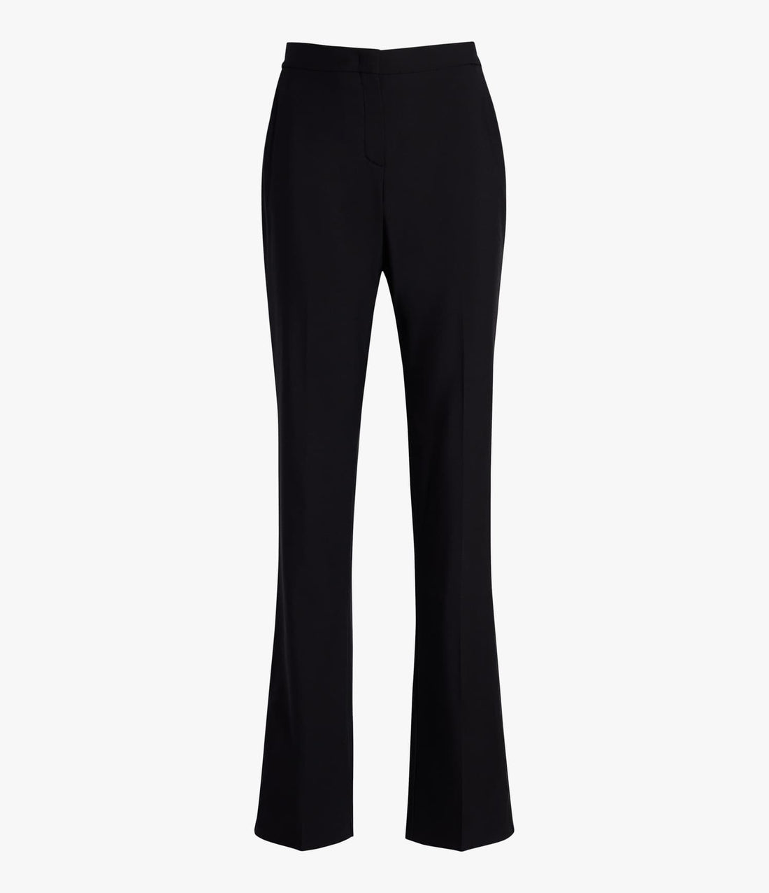 Another Tomorrow Classic Trouser in Black – Wool Women's Trousers