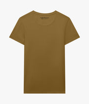Crew Neck T-Shirt | Moss