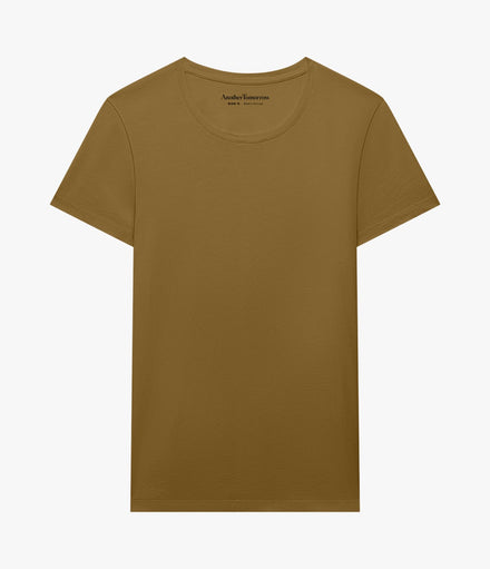 Crew Neck T-Shirt | Moss