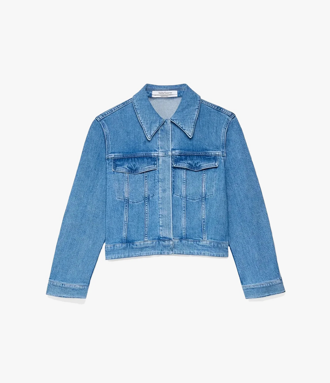 ジャケット・アウター Deuxieme Classe Cropped Denim Jacket ジャケット・アウター Deuxieme Classe Cropped Denim Jacket